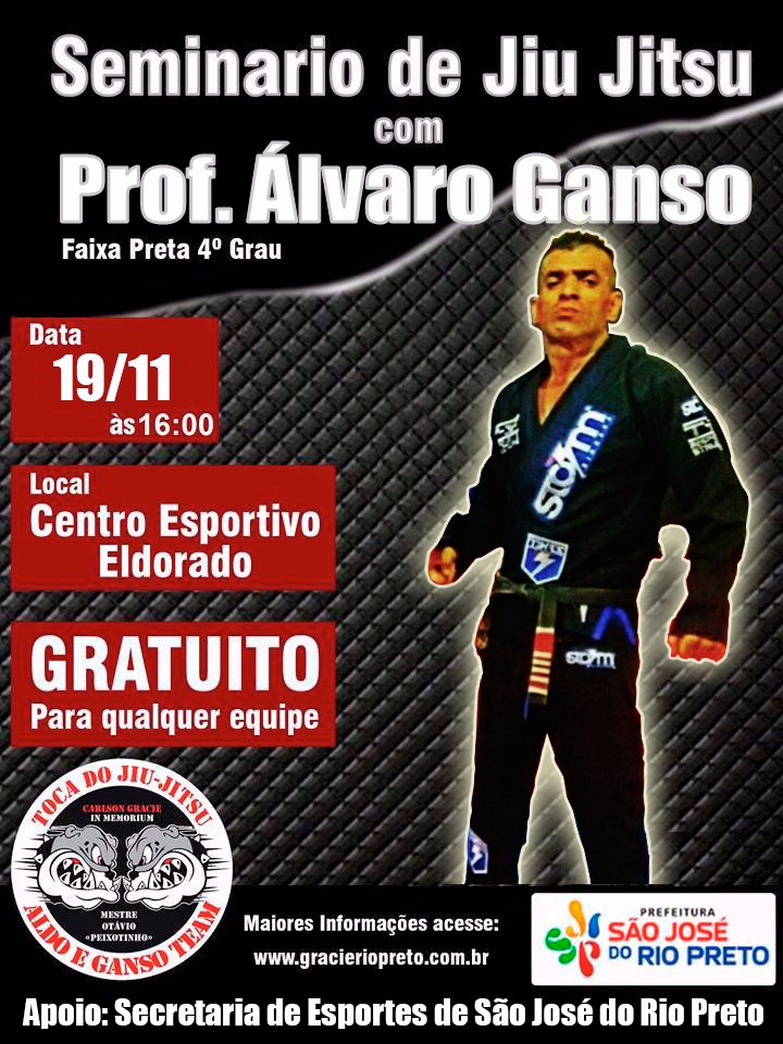 Seminrio de BJJ - Mestre lvaro Ganso - 19/11