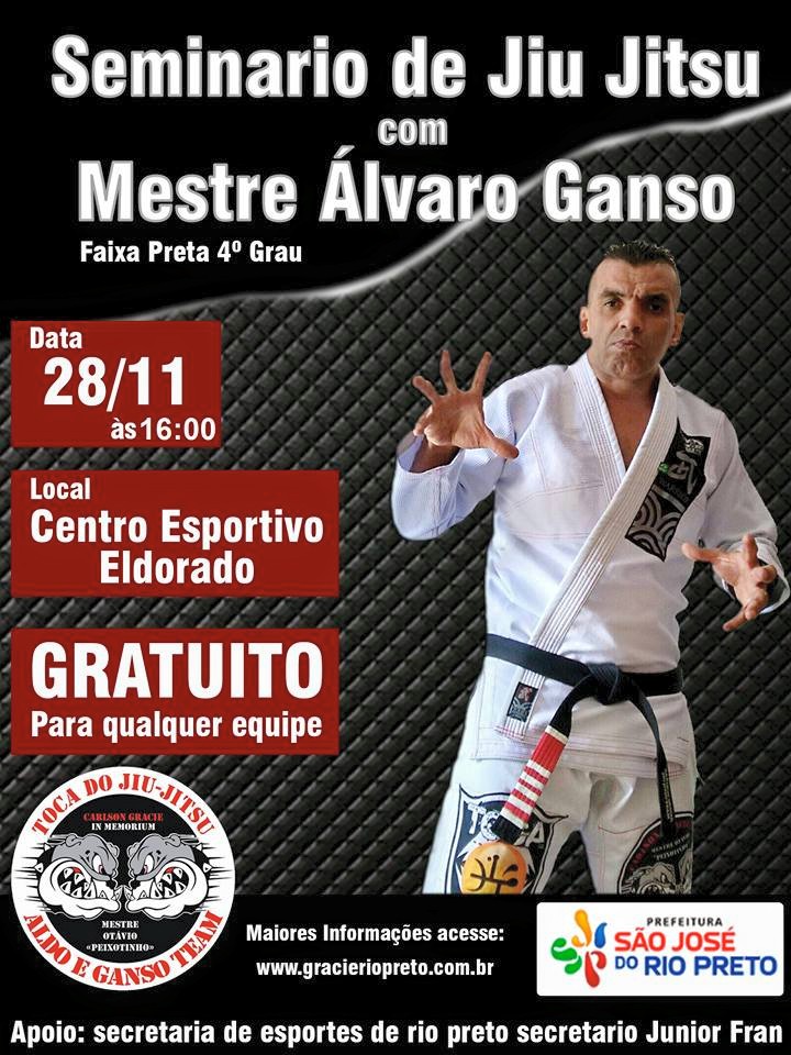 Seminrio de BJJ - Mestre lvaro Ganso - 28/11